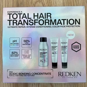 Redken Acidic Bonding Concentrate Travel Kit for Damaged Hair *NEW*